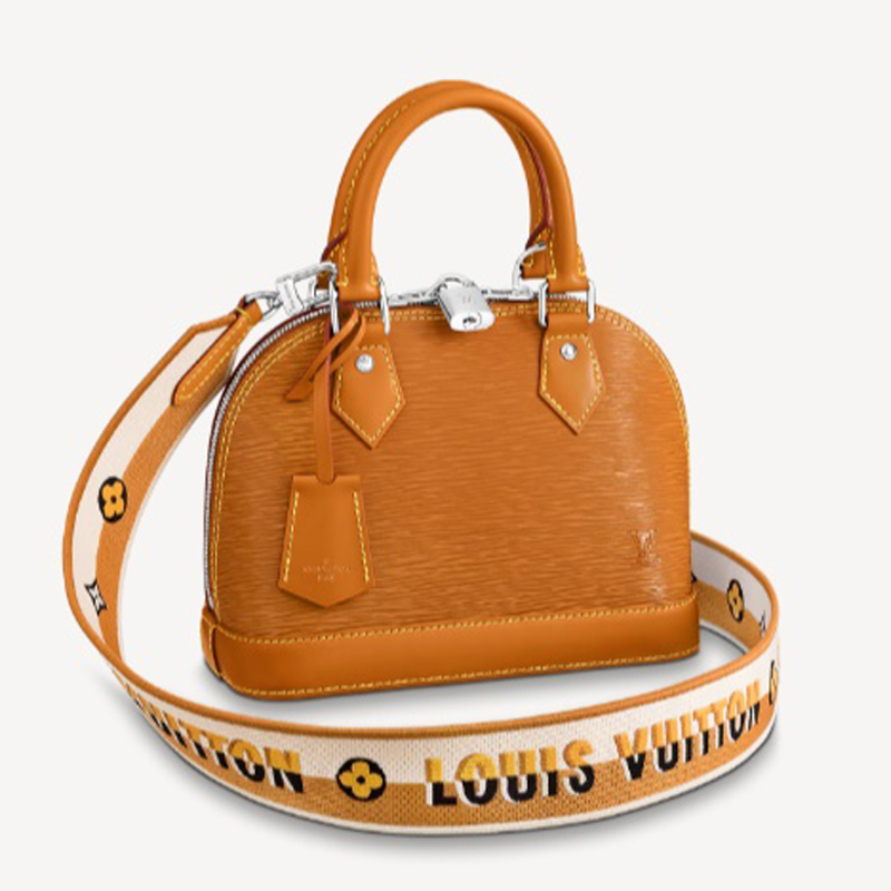 Louis Vuitton ALMA BB Epi Leather Handbag M57540 Honey Gold